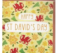 Davora St. David's Day Greeting Card with Envelope