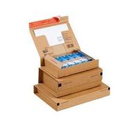 Davpack ColomPac® CP 067 Quick Erect Boxes - Extra Secure Shipping Box - 330L x 290W x 120H mm (Small Parcel) - CP 067.06 - Pack of 10