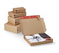 Davpack ColomPac® CP 080 Modular Postal Boxes - Cardboard Shipping Box - 305L x 210W x 91H mm (Small Parcel A4) - CP 080.08 - Pack of 20