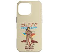 Davy Crockett Texas Alamo Cowboy Vintage Souvenir Case for iPhone 16 Pro