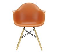 DAW chair - maple base - Charles & Ray Eames Orange Rouille one size