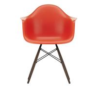 DAW chair - maple base - Charles & Ray Eames Rouge coquelicot