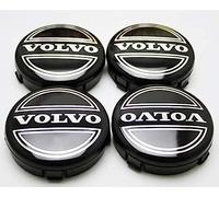 DAWAA 4 PCS 64mm Hub Caps for Volvo C70 S60 V60 V70 S80 XC90,Wheel Center,Hub Cap Covers Protectors.