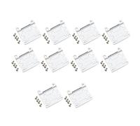 Dawafit 10PCS Mini Metal PCIE PCI-E Half to Full Size Extension Card Wireless WiFi PCI-Express Adapter Bracket with Screws