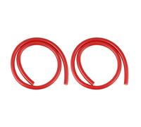 Dawafit 2Pcs 16X3MM Spearfishing Rubber Speargun Bands Emulsion Tube Latex Scuba Diving Spearfishing Equipment 1M Red