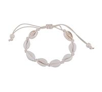 Dawafit Anklets for Women Shell Foot Jewelry Beach Bracelet Ankle On Leg Ankle Strap Accessories White