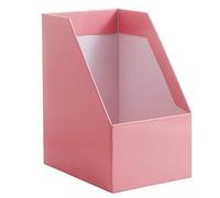 Dawafit Kraft Paper Magazine Rack Bookend Book Stand File Holder Foldable Documents Organizer Office Storage Rack