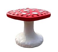 Dawafit Mushroom Earring Holder Jewelry Display Stand Cute Resin Ring Pendant Jewelry Holder
