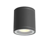 DAWALIGHT Surface Mounted Downlight GU10 5W LED Ceiling Spotlight IP44 Waterproof Outdoor Spot Lights Downlighters for Bathroom Kitchen Garden Living Room Corridor Restaurant, Aluminum, Dark Grey