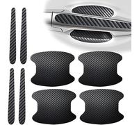 DAWANGHAIJUN 8pcs Car Door Handle Protector Sticker for Skoda Fabia IV 2021 2022 2023 2024 2025, Car Door Handle Sticker Protector Door Side Handle Paint Guard