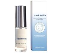 DAWCBVJQ 2PCS Tooth Polishes 10ml Tooth Paint, Teeth Whitening Paint, White Tooths Paints, Fast & Effective Teeth Stain Remover, Portable & Long-LastingTooth Polishes Gentle Brightening