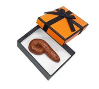 DAWCBVJQ 3PCS Prank Poop In A Box, Joke Poop Realistic, Gag Poos In Box, Disgusting Toy Gags & Prank Jokes Novelty Props Gross Jokes Pranks Tricks PrankJoke Fun Toy For April Fools' Day Party Supplies