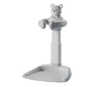 DAWCBVJQ 40×40.6×61.5CM Baby Shower Stand, Adjustable Baby Shower Tower, Portable Bath Helper, Non Slip Toddler Shower Stand Support, Bath Shower Standing Support for Kids 6-36 Months