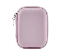 DAWCBVJQ 9x12cm EVA Camera Storage Hard Case, Portable EVA Storage Pouch Bag, Earphone Cable Storage Bag, PU Leather Shockproof Camera Case, Lightweight Digital Electronic Device Organizer Bag