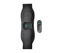 DAWCBVJQ Belly Massager to Remove Fat PP 110cm Remote 19 Intensity Settings Rechargeable Ab Stimulator Belt, Ab Workout Stimulator, Body Sculpting Machine, Abdominal Massager for Fat Burning for Home