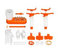 DAWCBVJQ Brake Bleeding Tool | Cycling Oiling Kit | Leakproof Bike Brake Oiling Tools for Garage, Workshop, Travel, Road, Motorcycle, Scooter, Camping, Outdoors