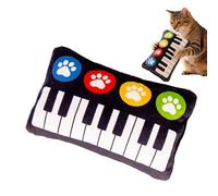 DAWCBVJQ Cat Toys That Make Noise | Piano Shape Kitten Teething Supplies - Small Cat Molar Toys,for Pet Parents Animal Lovers Apartment Bedroom Living Room Study Home Indoor Play Bonding Time