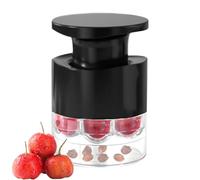 DAWCBVJQ Cherry Stone Remover, Multiple, 7 Holes Pitching Aid, Multifunctional Portable for Jam, Juices, Desserts, Fruit