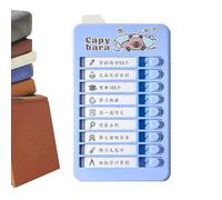 DAWCBVJQ Chore Chart for Kids | Daily Checklist Board - Visual Task Chart | for Children Boys Girls Family Siblings Home Classroom Apartment Primary School