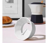 DAWCBVJQ Coffee Pot Powder Dispenser, 9x4cm M-oka Pot Powder Coffee Dosing Ring Dispenser, Powder Chute Funnel For 2-3 Espresso Cup M-oka Pot, Dosing Ring For Brewing Bowl Coffee Powder, B-arista Tool