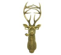 DAWCBVJQ Deer Decor Rabbit Ornaments, Animal Head Wall Sculptures, Head Wall Mount Ornament, Modern Art Statue Animal Heads Sculptures, Animal Head Wall Decor Non Fading For Bedroom Hotel