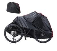 DAWCBVJQ Electric Bike Cover | Heavy Duty Waterproof Vehicles, Anti-Rain Bike Cover, for Cycling Commuting Hiking Road Path City Beach Mountain Long Distance Inside