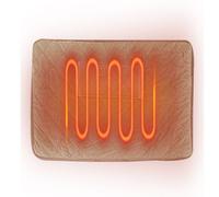 DAWCBVJQ Heated Blanket,USB Powered Heating Throw - Soft Warm Blanket for Chair Couch Bed Car Winter Travel Work Outdoor Men Women Home