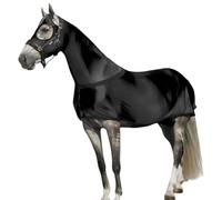 DAWCBVJQ Horse Rain Sheet Waterproof,Zippered Horse Bodysuit - Equine Stretch Suit,for Outing Racing Competition Turnout Outdoor Field Training