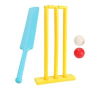 DAWCBVJQ Kids Croquet Set Outdoor | Educational Fun 2 Balls Croquet Wickets - Indoor Outdoor Backyard Crickets Set for Children Parent-Child Interction, Hand-Eye Coordination