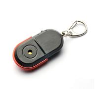DAWCBVJQ LED Key Finder - Anti-theft Alarm, Wireless Anti-Lost Whistle, Key Locator, Keychain Tracker, LED Light, Universal Compatibility, RF Technology, Voice Control, 10 Meters Range