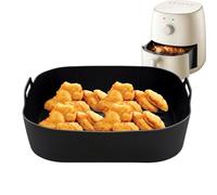 DAWCBVJQ Liners for Air Fryer Basket,Non-Stick Reusable Mats - Air Fryer Replacement Liners - for Microwave Oven Dishes Vegetable Sausage Fries Snack Pizza Cake Cooking Kitchen Party Home