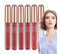 DAWCBVJQ Matte Lip Clay - 12-Color Waterproof Glaze Makeup - Long Lasting Waterproof Lip Stick - for Cosmetics Women Girl Traveling Business Trip Stage Dating Gathering Vacation