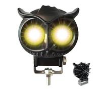 DAWCBVJQ Motorcycle Headlight, Motorbike Super Bright Auxiliary Fog Light, Waterproof Flashlights Spotlights for Tractor Adventure Automotive Camping Night Riding SUV Highway