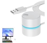 DAWCBVJQ Multi-Function Button With Adjustment | Instant Anti-Slip Button Extended Cable - Lightweight Volume Control Knob - for PC Computer Desktop Office Study Home Indoor Audio