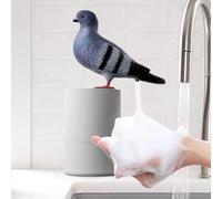DAWCBVJQ Pi-geon Automatic Soap Dispenser - Pi-geon Foam Soap Dispenser 300ML - Touchless Foaming Soap Dispenser Sensor Liquid Soap Dispenser - Smart Induction Hand Washer For Bathroom Kitchen - Gray
