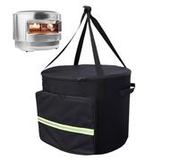 DAWCBVJQ Pizza Oven Carrying Bag - Grill Carrier Case for Camping,Portable Pizza Oven Storage Bag for Outdoors, Kitchen, Family, Balcony, Backyard, Restaurant, RV, Party, Travel