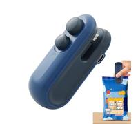 DAWCBVJQ Portable Mini Sealing Machine,Magnetic Mini Chip Sealing Tool - USB Rechargeable Cookie Keeper,for Home Fruit Snack Meal Prep Meat Cookie Storage Picnic Camping Outdoor Travel