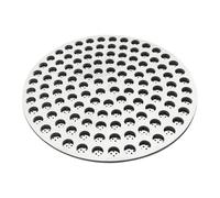 DAWCBVJQ Puck Screen, Stainless Steel Sieve Multiple Usable, Kitchen Accessories, Filter Strainer for Drink Preparation, Café Station, for Commercial Coffee Preparation