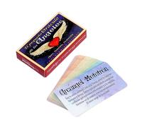 DAWCBVJQ Tarot Cards Deck - Angel Fortune Telling Ritual Tool | Tarot Oracle Cards | for Kids Adults Women Home Travel Party Spiritual Guidance Meditation Personal Growth