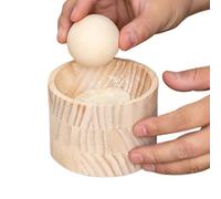 DAWCBVJQ Wooden Dumpling Press, Wooden Dumpling Maker, Dumplings Wrapper Maker, Dumplings Skin Press, Ball Rolling Manual DumplingMaker, Multipurpose DumplingMold DumplingWrapping Tools For Pasta Cook