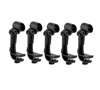 Daweglop 6 Pcs Microphone Drum Shockproof Microphone Microphone Stand Shockproof Instrument Accessories