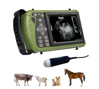 DAWEI Professional Vet Ultrasound Machine Portable Veterinary Handheld Scanner B-Ultra Sound with 3.5MHz Probe for Pig,Sheep, Goat, Dog use
