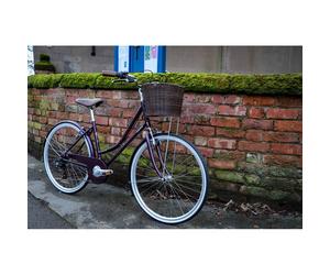 Dawes Cambridge Heritage Hybrid Bike - 19/26" Plum Size: 26"