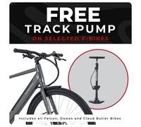 Dawes Scenic Low Step Electric Hybrid Bike with Free Bike Pump - Small