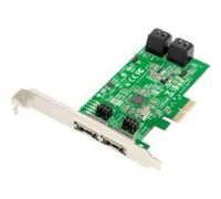 Dawicontrol DC-624E RAID Controller 2 x PCI-e / 4 Channels/SATA III/RAID 0/1/5/1