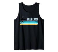 Dawlish Warren Devon Belly Boarding Surfing Retro surf Tank Top