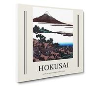 Dawn At Isawa In Kai Province By Katsushika Hokusai Canvas Print | Gallery Wrapped 30mm Frame Wall Art | 20x20 inches | Ready to Hang | Asian Picture | Living Room Bedroom Lounge Office