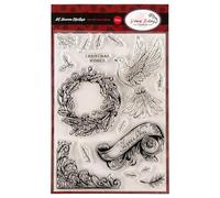 Dawn Bibby Creations Art Nouveau. Dove of Peace Stamp