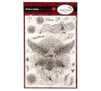 Dawn Bibby Creations Art Nouveau. Holy Night Angel Stamp