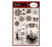 Dawn Bibby Creations Art Nouveau. Winter Wonderland Stamp